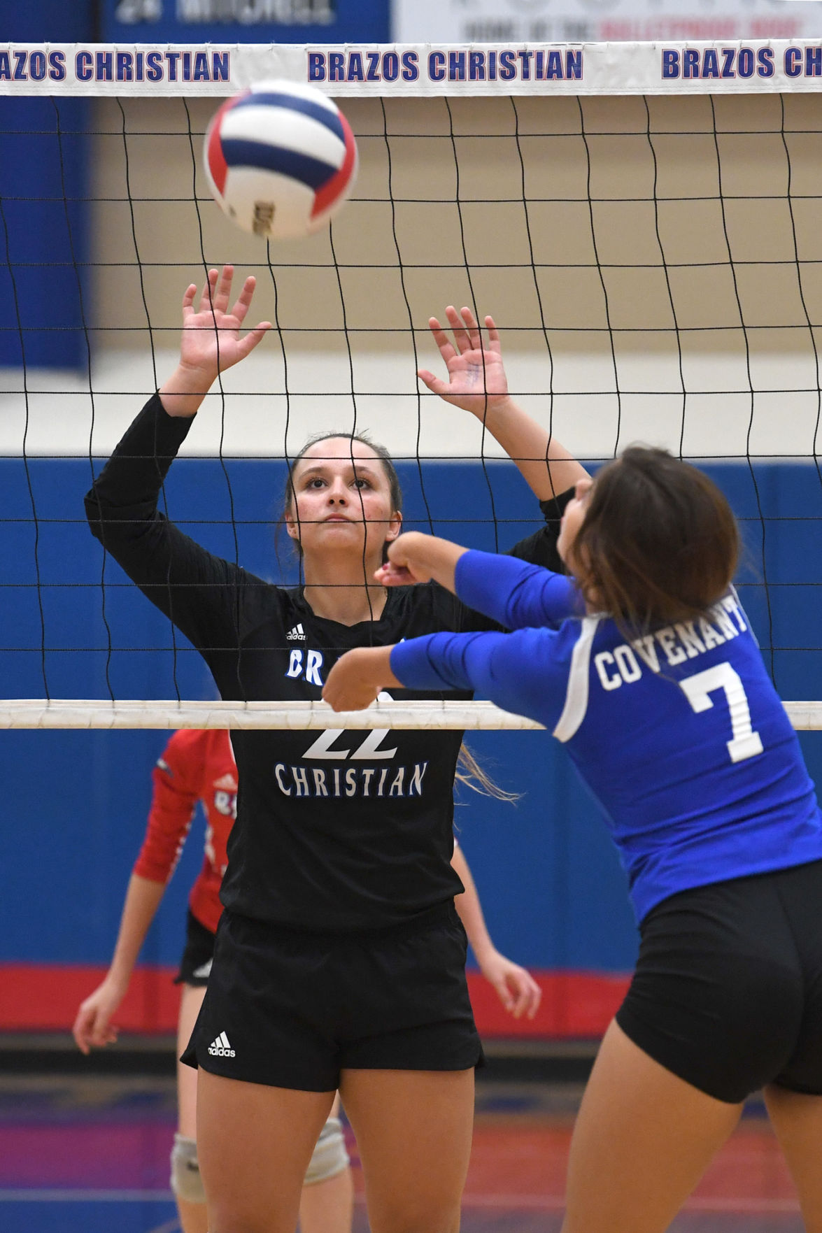 Brazos Christian vs. Conroe Covenant Christian volleyball